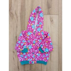 Vintage Colourful Floral Quilted Jacket